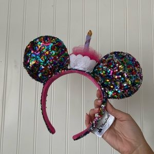 DisneyParks Official Birthday Ears Headband